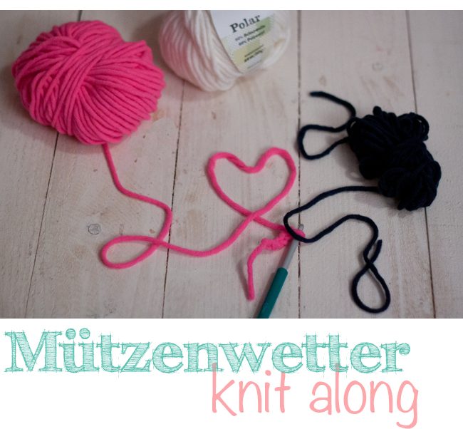 Mützenwetter knit along ! Teil 2 – Die und keine andere ! Und ein knitwork und networkabend im 25hoursno1